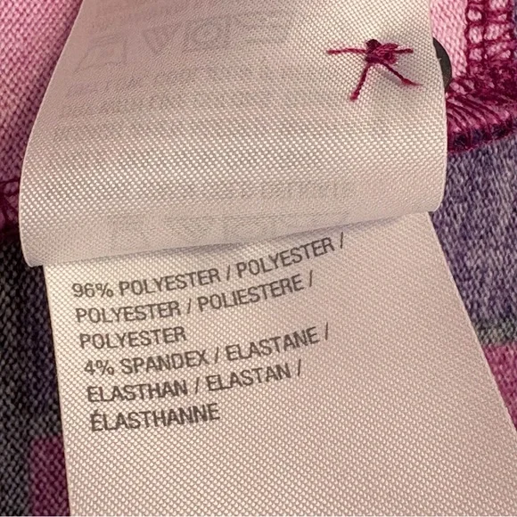 Denim & Co. Bold Colorful Check Print Knit Button Down Tunic Shirt 1X - Picture 14 of 16